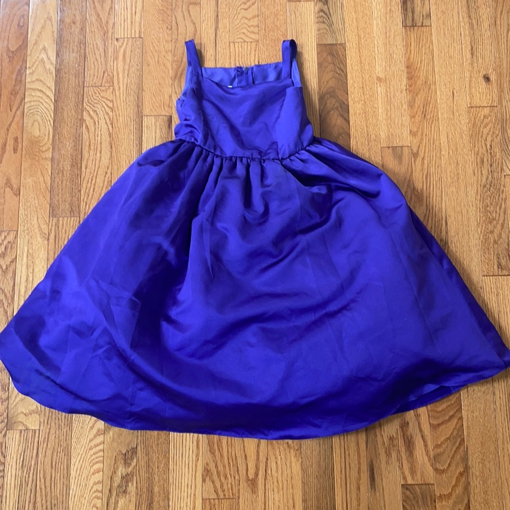 Purple david’s bridal dress
